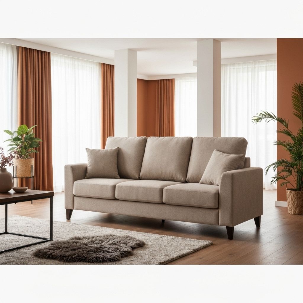 Sofá 3 Lugares Confortável